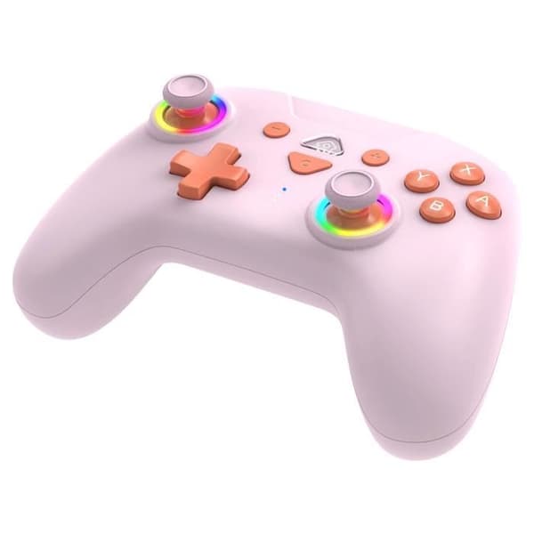 Trådlös handkontroll - Switch - SUBSONIC - RGB LED - Rosa