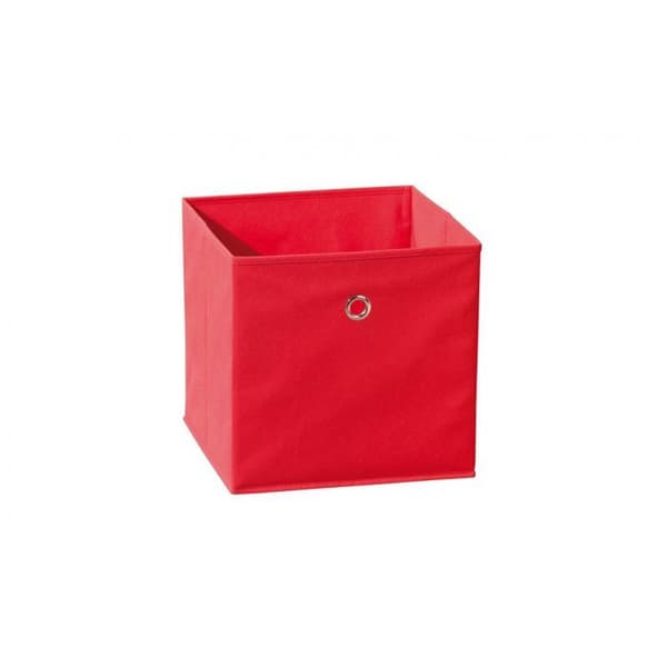 Förvaringslåda kub 32 cm - Winny - Röd
