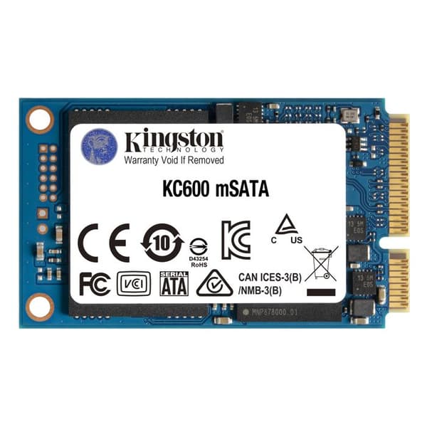 Kingston KC600 SSD 512GB SATA3 mSATA - SKC600MS/512G