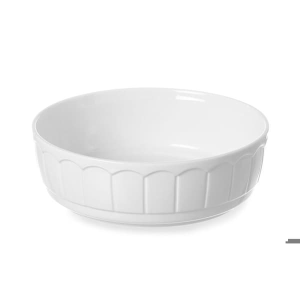 Rund ugnsform - HENDI - Rustica - Ø100 x H50 mm - 4-pack - Hållbar vit porslin