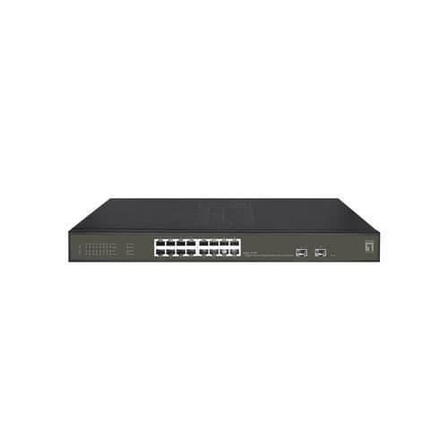 L2 Gigabit Ethernet Managed Network Switch - LEVELONE GES-2118P