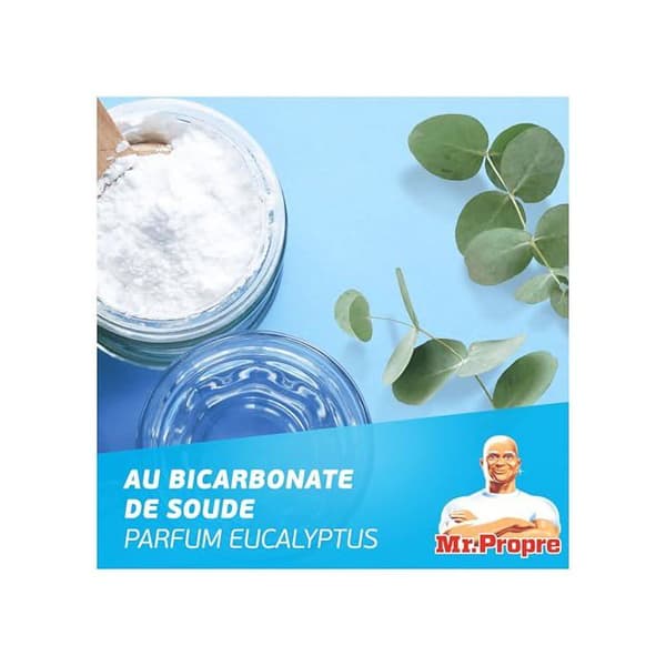 10 Bikarbonat & Eucalyptus rengöringssprayer 500ml, Mr. Propre
