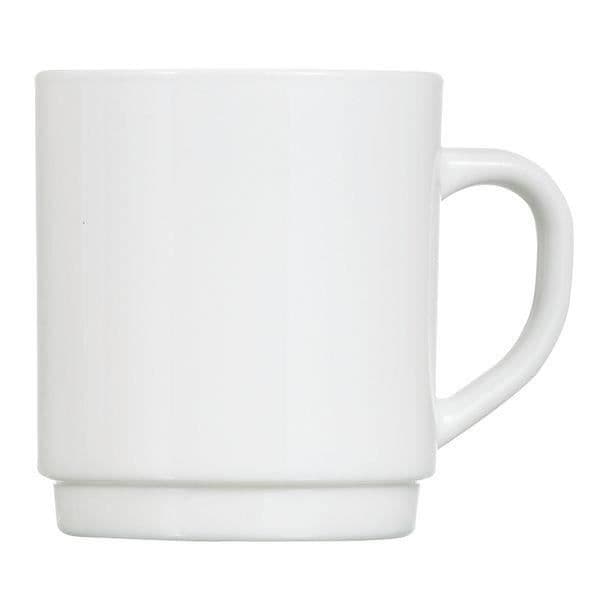 Mugg - LUMINARC - 29 cl - Stapelbar - Opal - Diskmaskinssäker