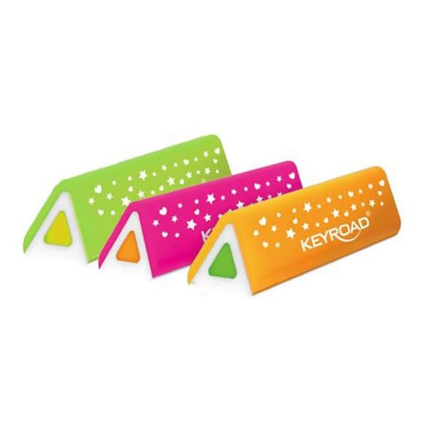 Keyroad Triangulär Termoplastisk Suddgummi för Blyertspennor Set om 3 KR971813