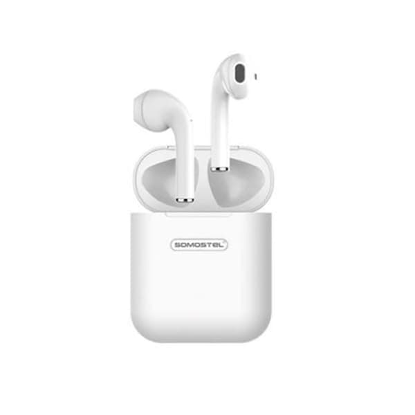 Hörlurar - Somotel I330i - TWS-hörlurar - Bluetooth - In-ear - Vit