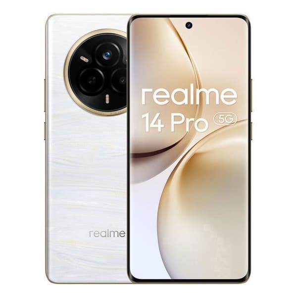SMARTPHONE - Realme 14 Pro 5G Vit 8Go Ram 256Go