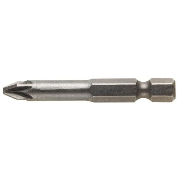 Skruvbits - SCID - PZ2 - 50 mm - Stål - Korsformad