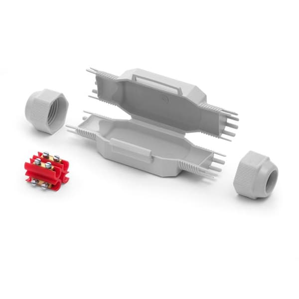 Vattentät låda IPX8 gel Dino L 4 mm²