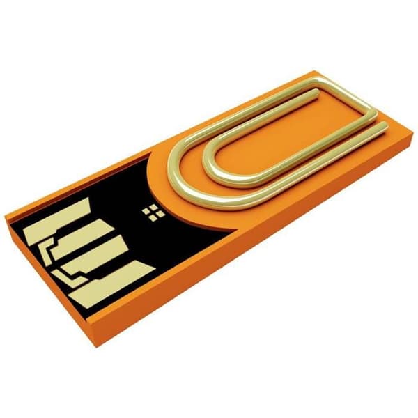 Xlyne clip/me TRUE DOCUMENT Bulk USB-minne 8 GB orange CA08CO002 USB 2.0