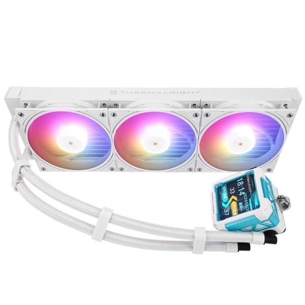 Thermalright Warframe PRO 360 ARGB Vit - Vattenkylning CPU Processor