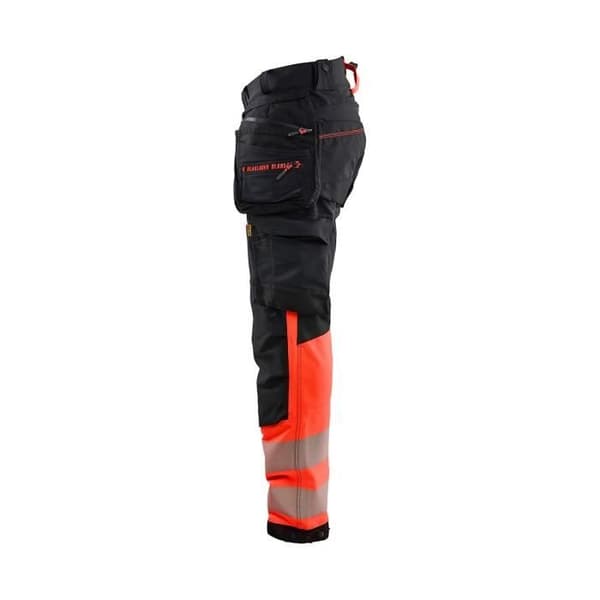 Blaklader 4D stretch arbetsbyxor med hög synlighet