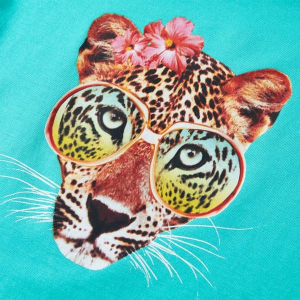 T-shirt för barn mint 92/104/116/128/140