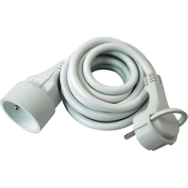 Förlängning - Märke - 3m - Extra platt plugg - Utsugsring