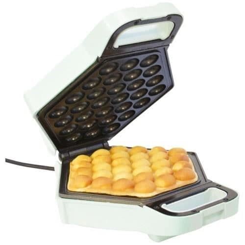 Gaufrier - SCRAPCOOKING - Bubbel - Vaffelfabrik - 700W - Ljusgrön