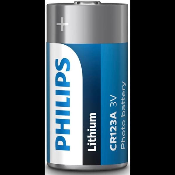Batteri Philips ExtremeLife CR123A Li