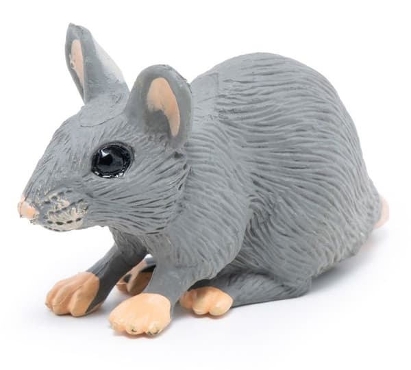Grå musfigur - PAPO - Från 3 år - Blandad