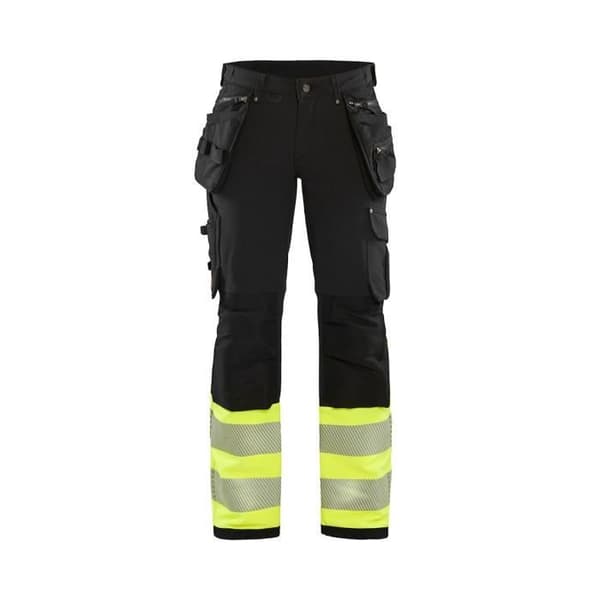 Högsynlig stretch 4D arbetsbyxa för kvinnor Blaklader