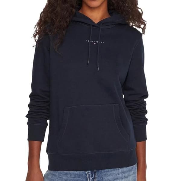 Sweat Marine Dam Tommy Hilfiger Linear
