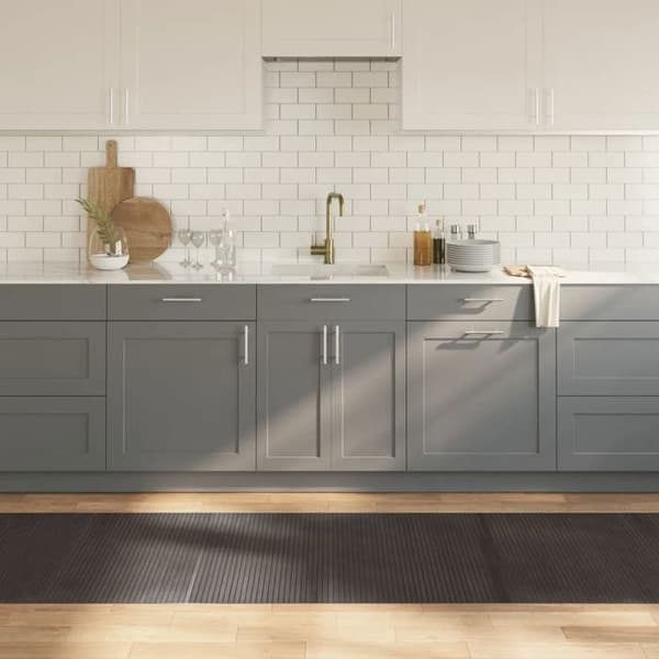 vidaXL Mörkbrun rektangulär matta 80x400 cm bambu, vardagsrumsmatta, rektangulär matta, modern matta, matta av 376791
