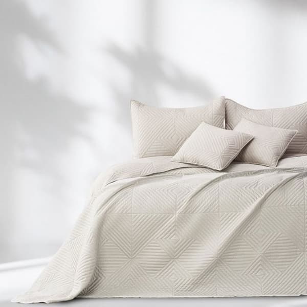 Madrassöverdrag SOFTA 200x220 Beige crème mikrofiber - RESTILO