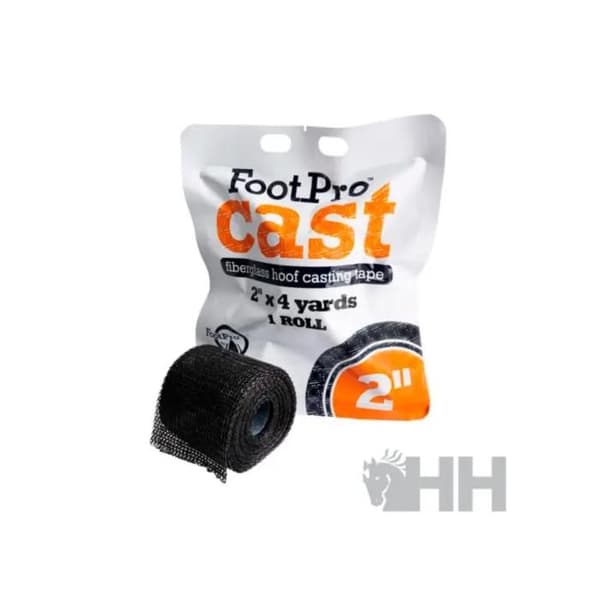 Footpro skyddsbandsfiber - Svart - 3,65 m x 5 cm