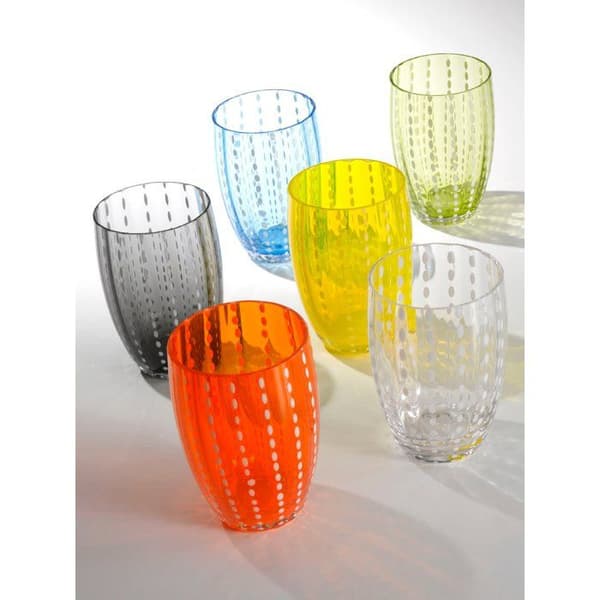 ZAFFERANO Perle 6 äppelgröna glasögon