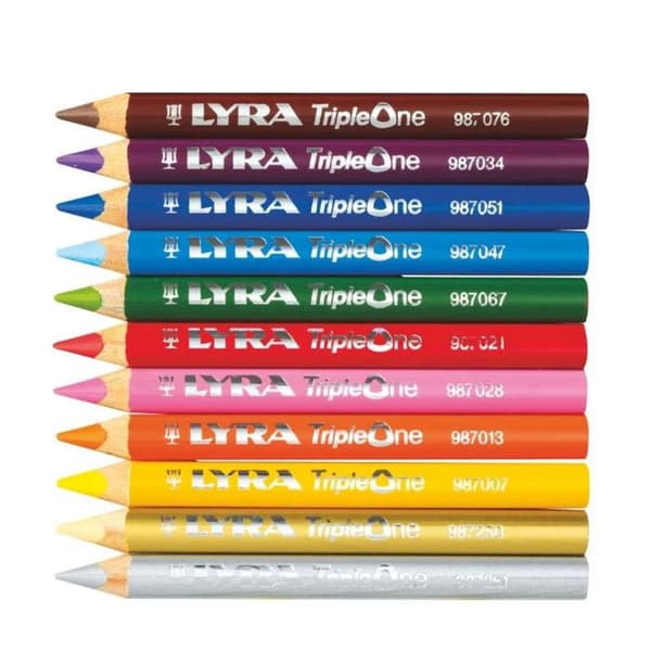 Färgpenna triple one d6,25 mm - Etui om 12