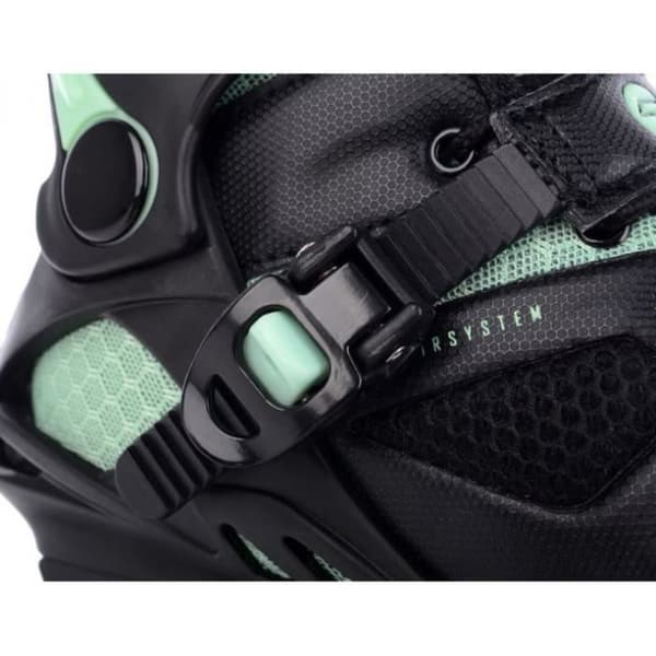 Rullskridskor - TEMPISH - Ezza - Aluminium/Nylon - Grön/ svart - Hjul 90 mm 85A