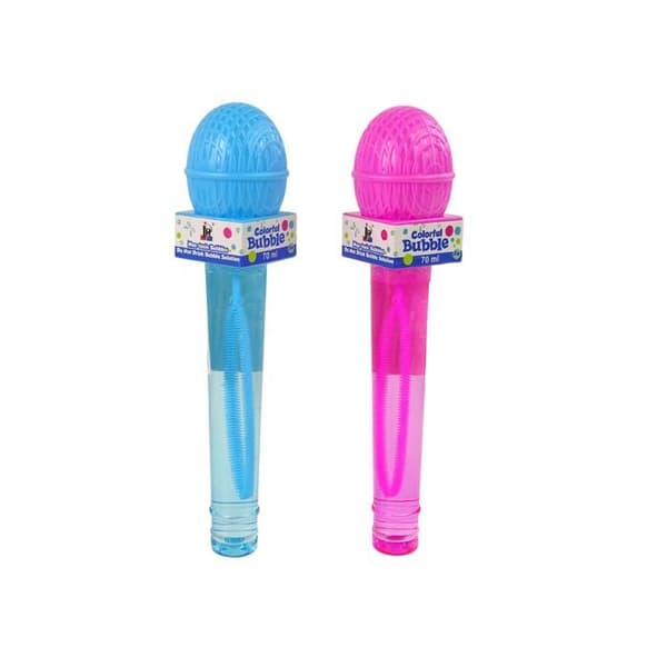 Tvålbubblor Leksak - IMPORT - Mikrofon - 70 ml - Utomhus - Flerfärgad