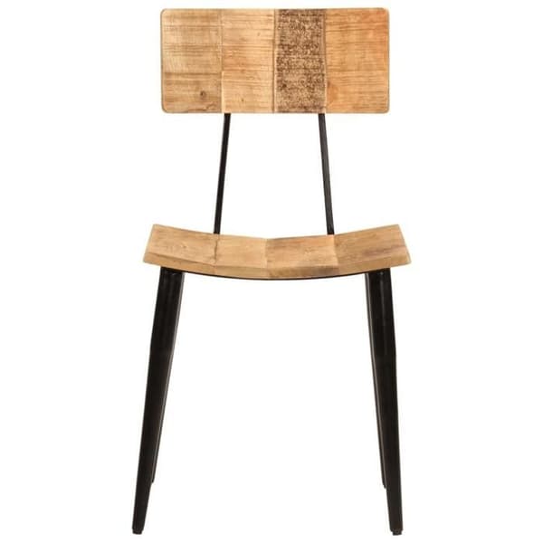 vidaXL Matstolar 2 st 44x40x80 cm Solid mangoträd, matstol, stol, vardagsrumstol, matstolar, 348161
