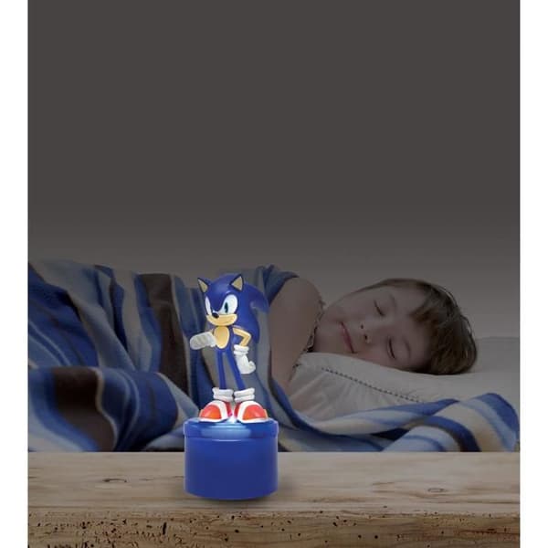 3D Sonic nattlampa med färgvariationer