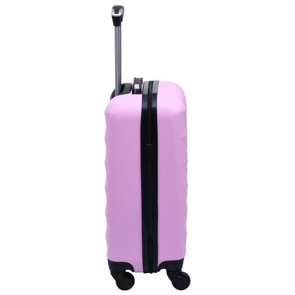 vidaXL Hardside resväska Rosa ABS 92419