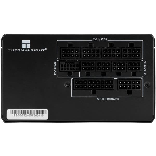 Modulär PC-strömförsörjning - THERMALRIGHT SG850 - 80+ Guld - Svart