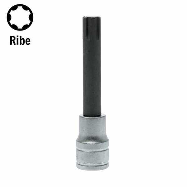 Dynamometernyckel - TENG TOOLS - 143990406 - Ribe-hylsa 1/2 - Storlek M8 - Längd 655 mm
