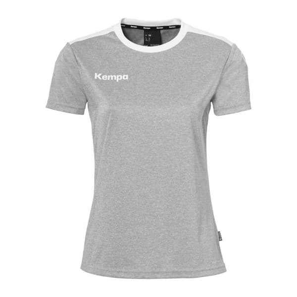 Damtröja Kempa Emotion 27 - mörkgrå melerad/vit