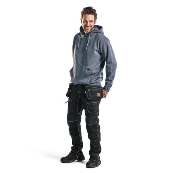 Arbets hoodie Blaklader - Grå