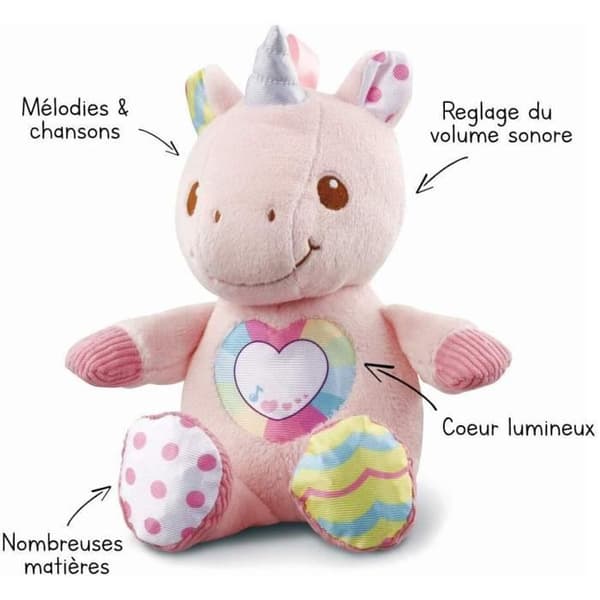 VTECH BABY - Maé, My Cuddle Unicorn