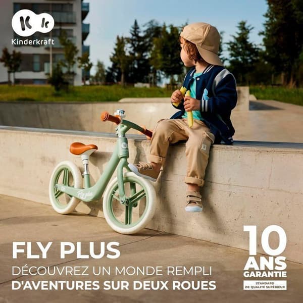 Draisienne Kinderkraft FLY PLUS Blå BŁĘKITNY