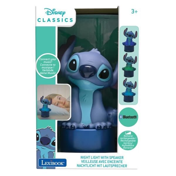 Bluetooth-högtalare nattlampa Stitch
