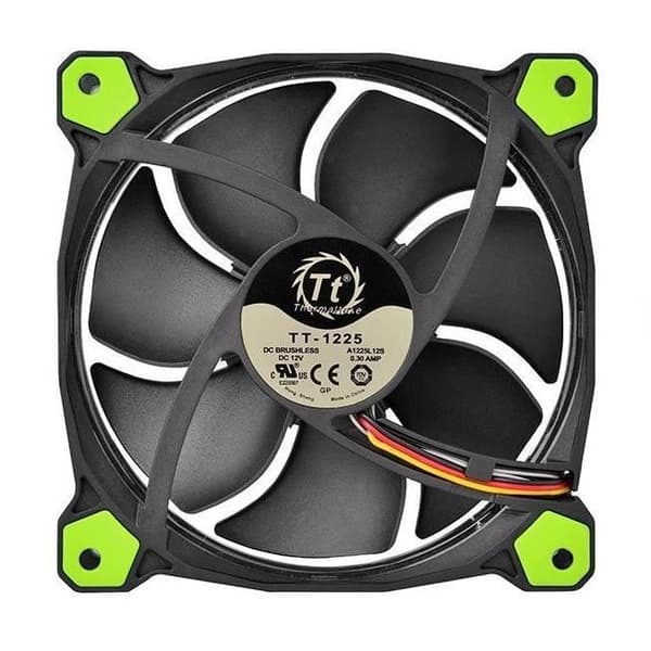 Thermaltake fläkt Riing 12cm grön