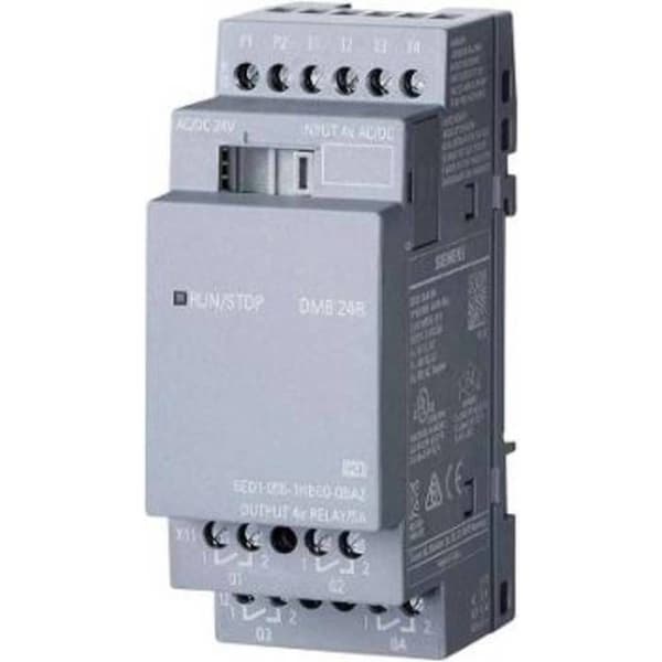 API - Siemens 6ED10551HB000BA2 LOGO! DM8 24R 0BA2 24 V/DC 1 st