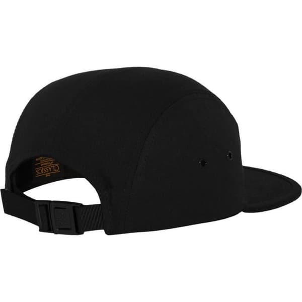 Snapback-keps - Flexfit - JOCKEY - 5 paneler - 100% bomull - Svart