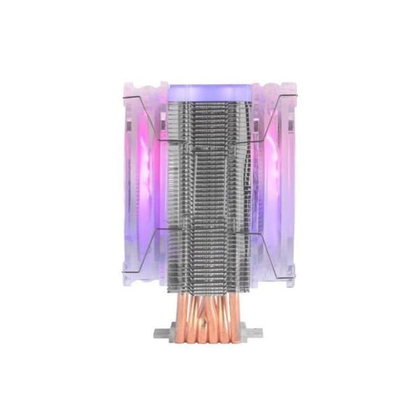 Ventilationssystem för processor - Mars Gaming - MCPU66 RGB - Transparent - Socket AM4 - Aluminium