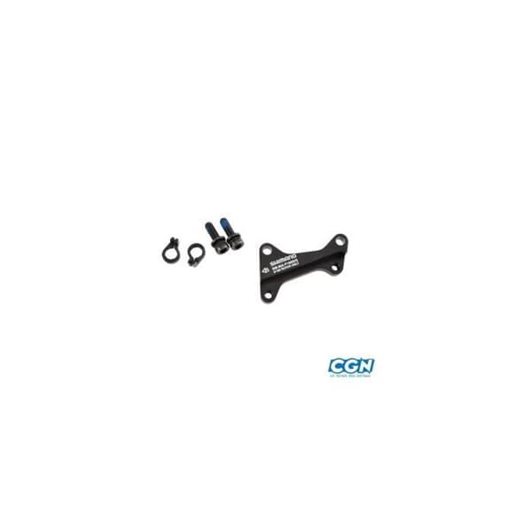Skivbromsadapter är/är fram 180 mm shimano (inter. standard/internationell standard)