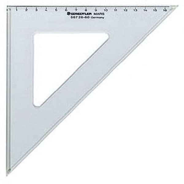 Vinkel - Mars® - 567 - 25 cm - Vinkel 45°/45° - Såld styckvis