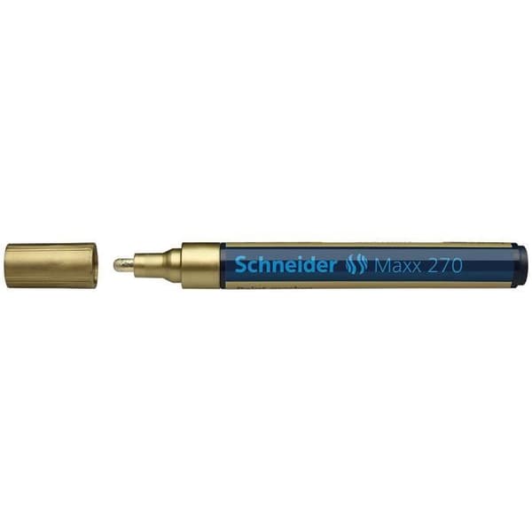 Målarpennor - SCHNEIDER - Maxx 270 - Svart - Spetsig spets - Permanent