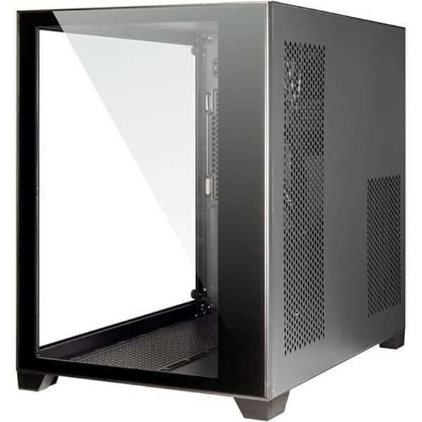 Spelbox - Inter-Tech - C-501 - Svart - Härdat glas - USB 3.0 och 2.0
