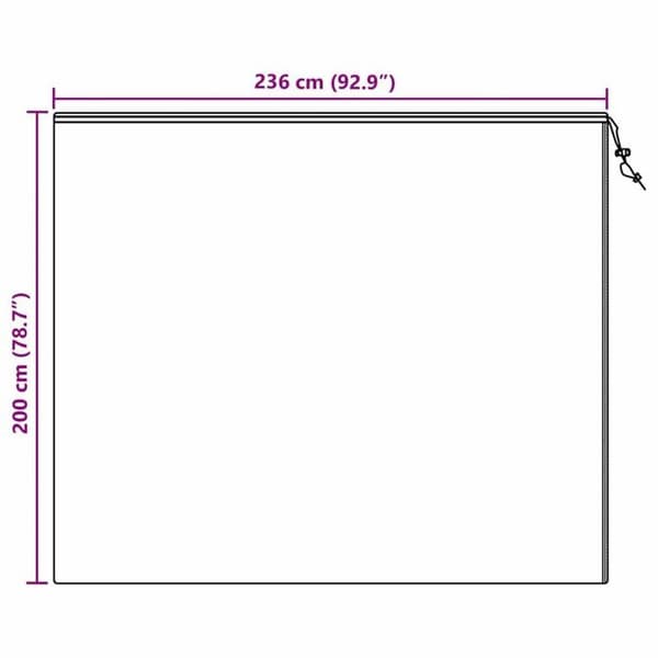 Frostskydd för växter - vidaXL - 3-pack - Vit - 2 x 2,36 m - Non-woven tyg