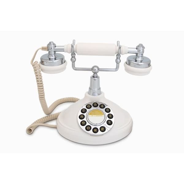 Analogtelefon GPO OPAL GPO RETRO Vit