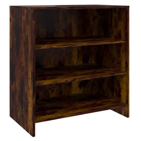 vidaXL Sideboard Rökt Ek 70 × 40,5 × 75 cm Spånskiva